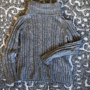 High neck sweater